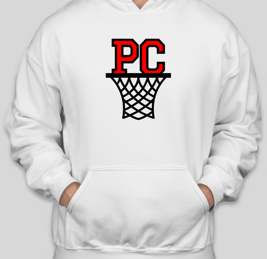 Colts Basketball Sweatshirt - Men’s Fleece Hoodies & Sweatshirts, Cotton Blend (Central Basketball)