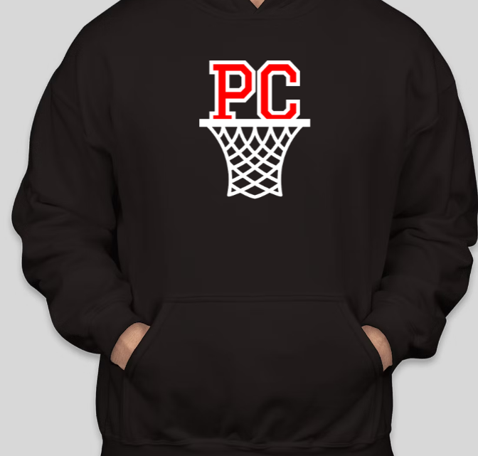 Colts Basketball Sweatshirt - Men’s Fleece Hoodies & Sweatshirts, Cotton Blend (Central Basketball)